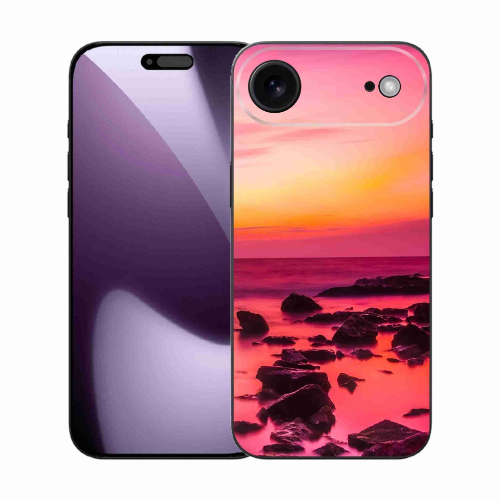 Gélový kryt mmCase na iPhone 17 Air - more a žiara