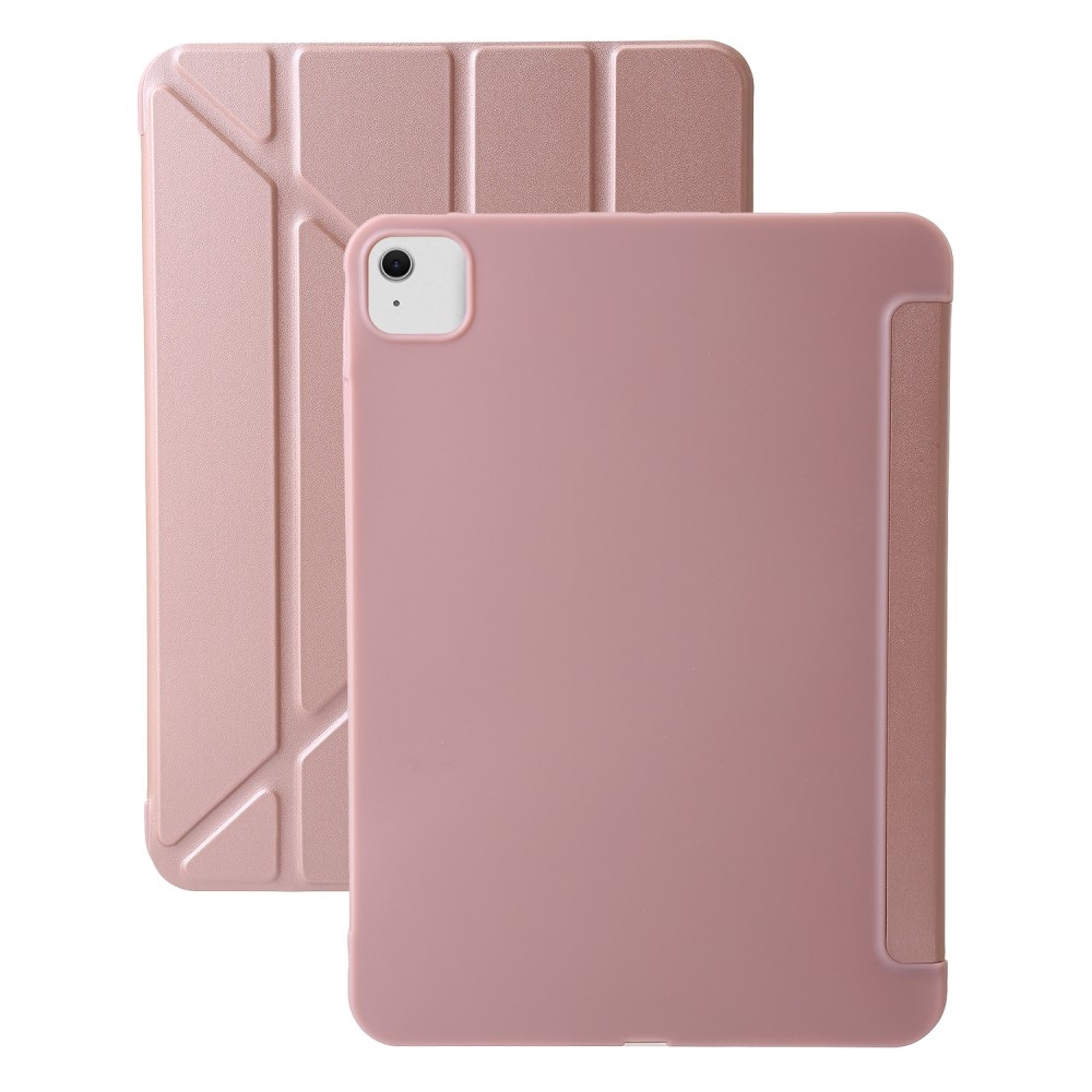 Origamis inteligentné polohovacie puzdro na tablet iPad Air 13 (2024)/(2025) - ružovozlaté