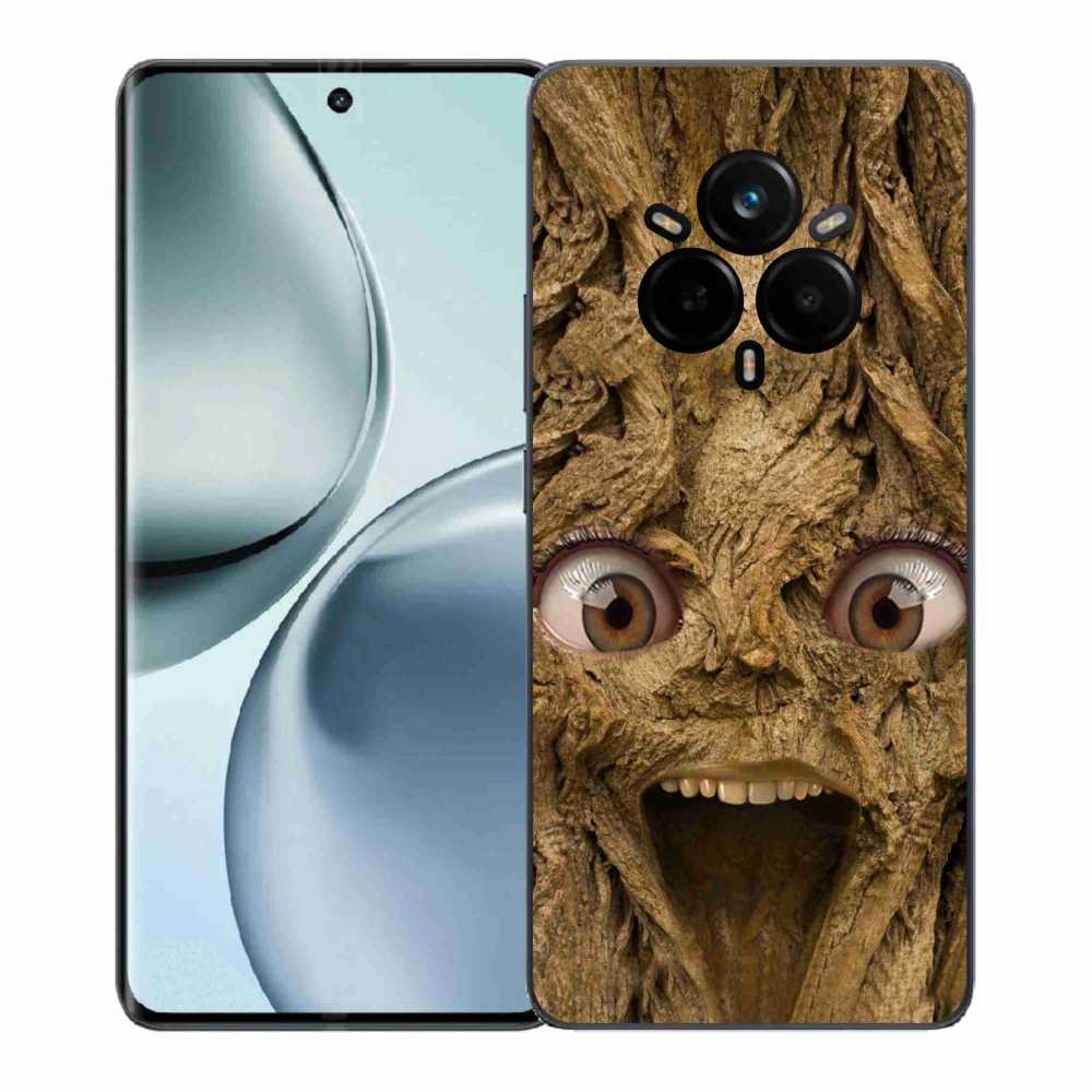 Gélový kryt mmCase na Realme 14 Pro+ 5G - veselý strom s očami