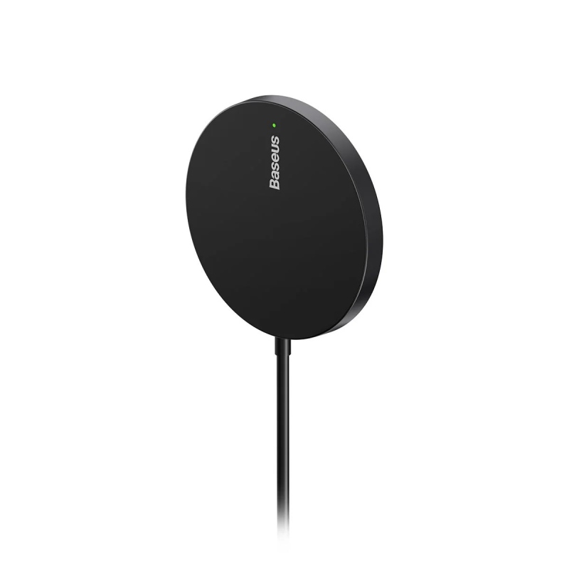 Baseus Simple Mini3 Magnetická Bezdrôtová Nabíjačka 15W Black