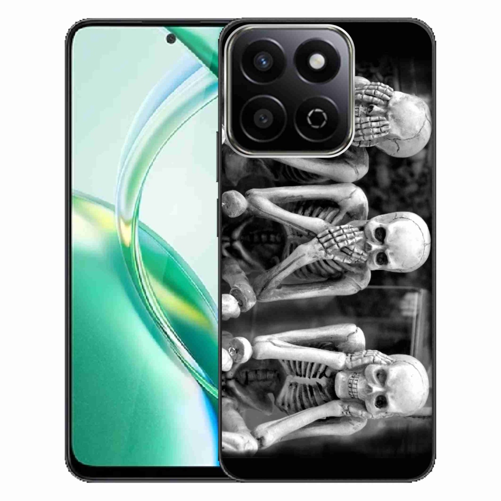 Gélový kryt mmCase na Honor 200 Smart 5G - kostlivci