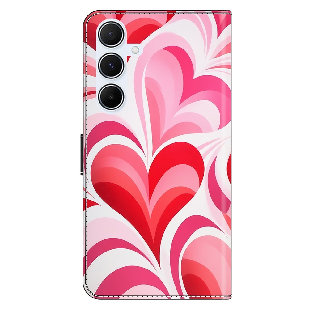 Firmly knižkové púzdro na Samsung Galaxy A17 5G/A26 5G - srdce