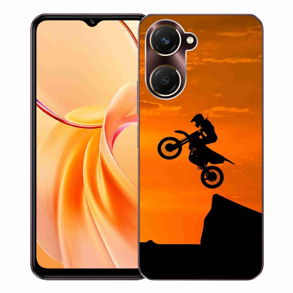 Gélový kryt mmCase na Vivo Y28s 5G - motocross