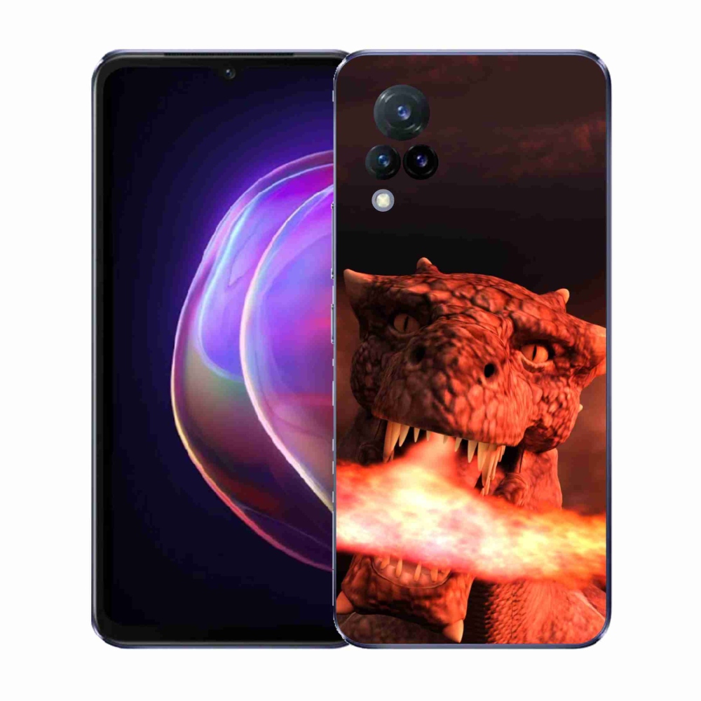 Gélový kryt mmCase na Vivo V21 4G/5G - drak