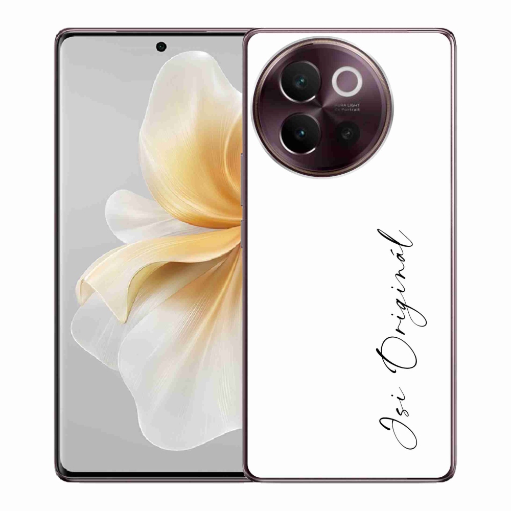 Gélový kryt mmCase na Vivo V40 Lite 5G - si originál biele pozadie