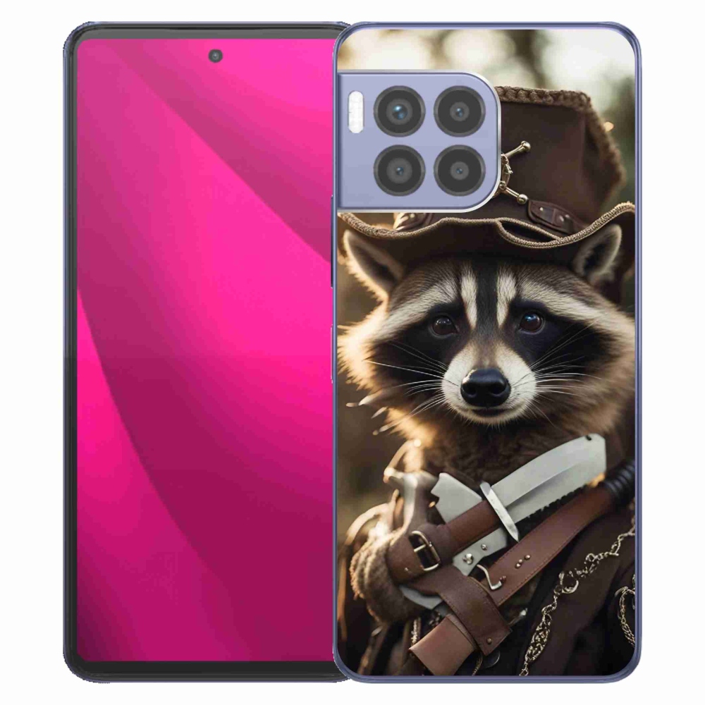 Gélový kryt mmCase na T-Mobile T Phone 2 Pro - mýval v uniforme