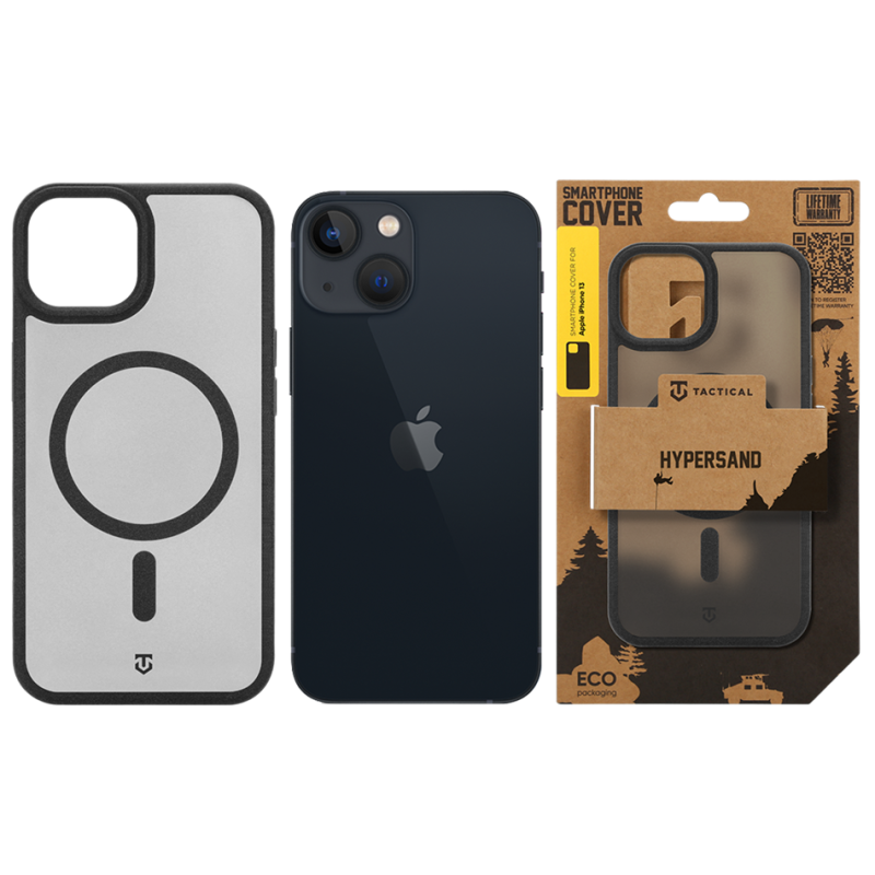 Tactical MagForce Hypersand puzdro pre Apple iPhone 13 Asphalt