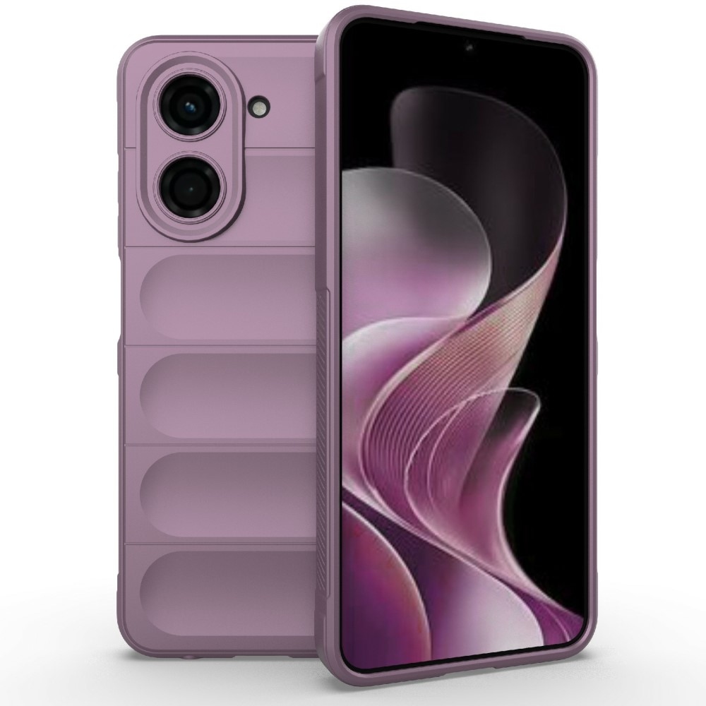 Rugg odolný gélový obal na Xiaomi Redmi A5 (171.7x77.8x8.3mm) - svetlofialový
