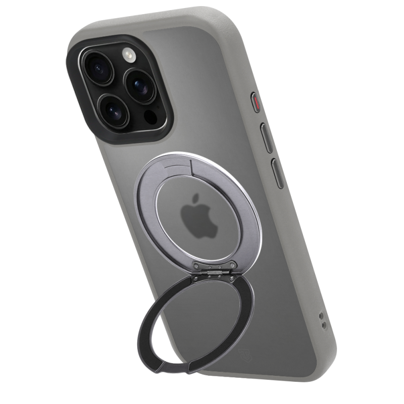 Tactical MagForce Hyperstand – puzdro pre Apple iPhone 16 Pro Max, svetlošedé