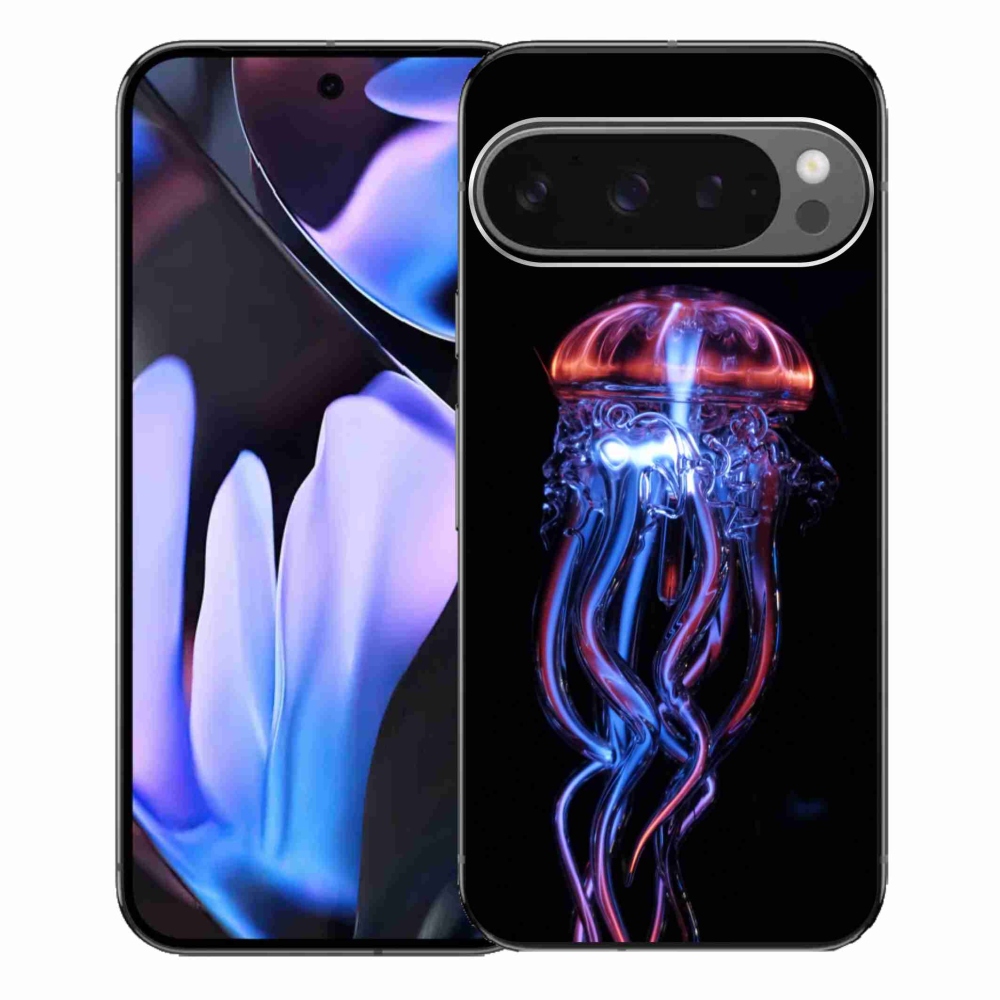 Gélový kryt mmCase na Google Pixel 9 Pro XL - medúza