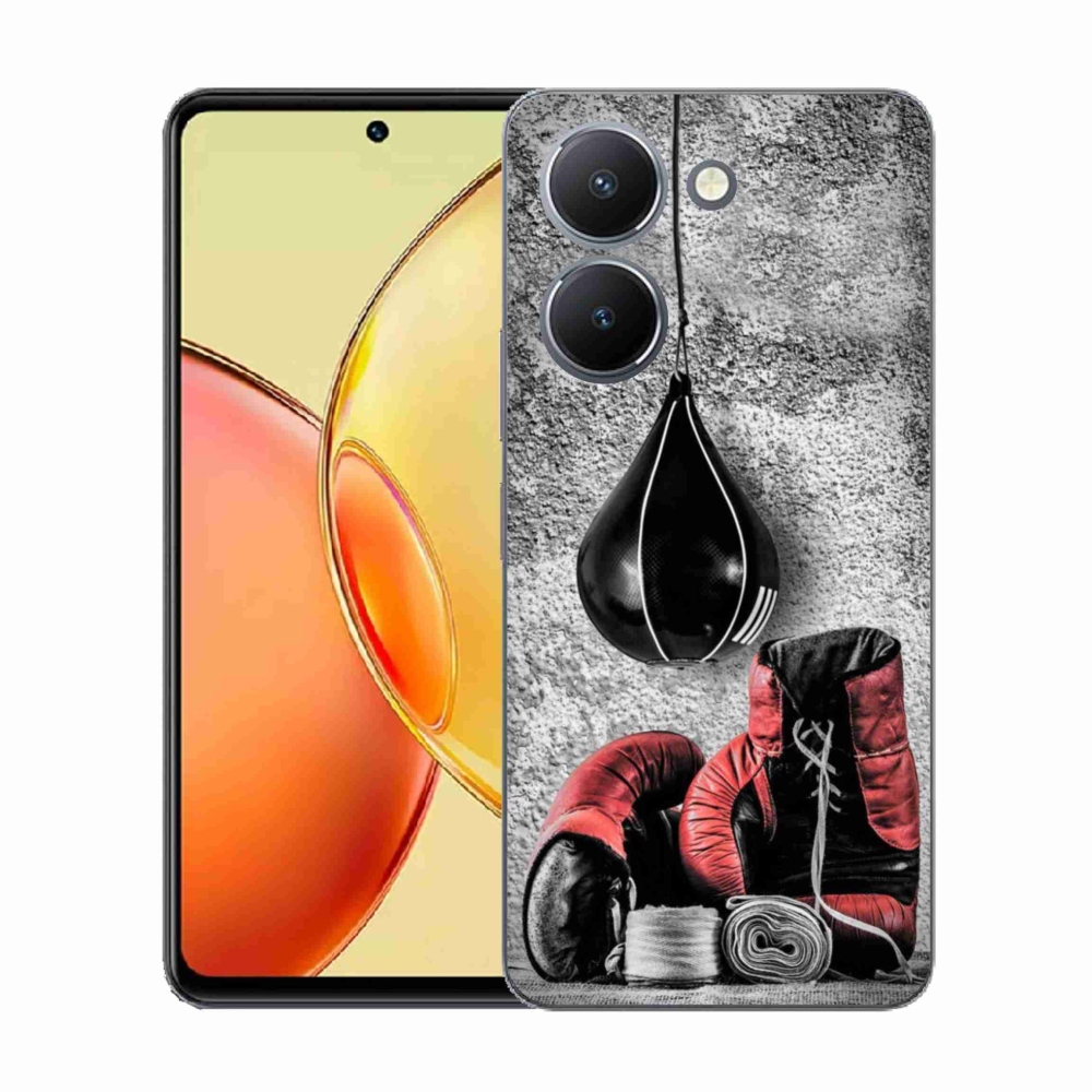 Gélový kryt mmCase na Vivo Y36 - boxovacie vrece a rukavice