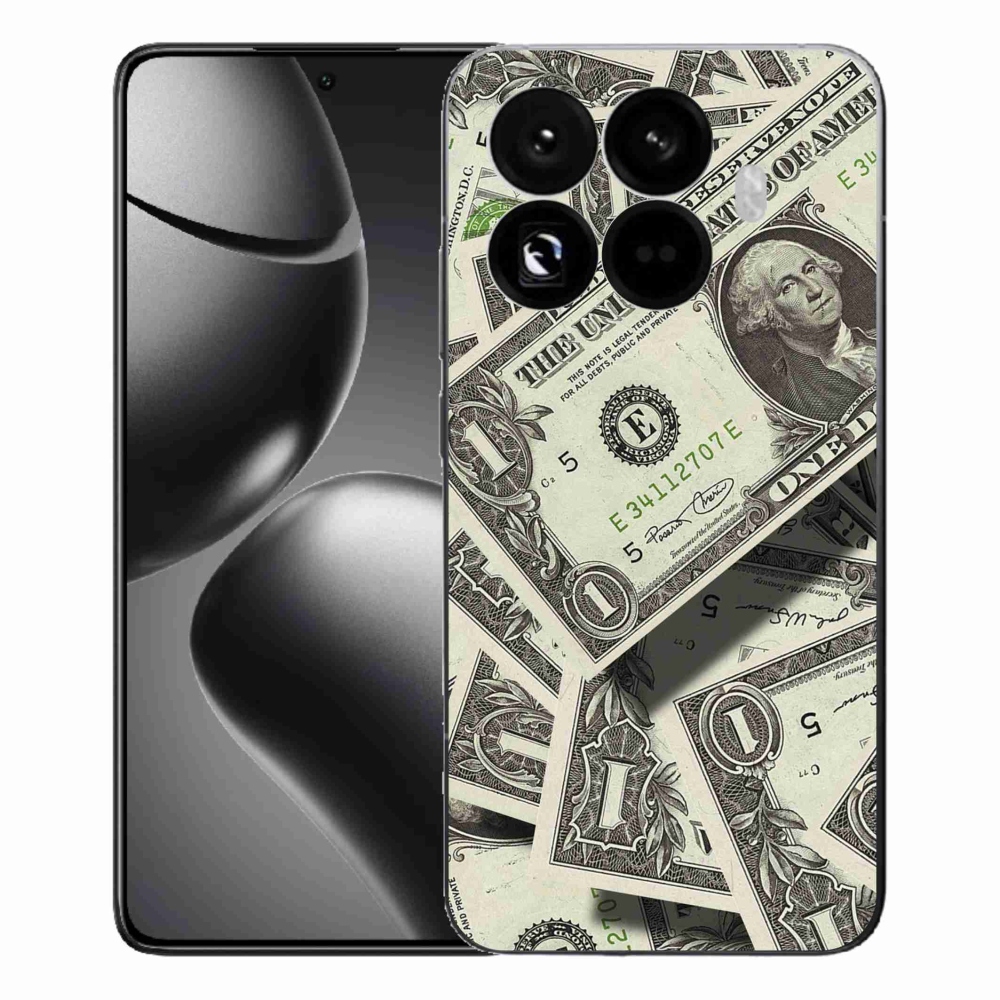Gélový kryt mmCase na mobil Xiaomi 15T Pro - americký dolár