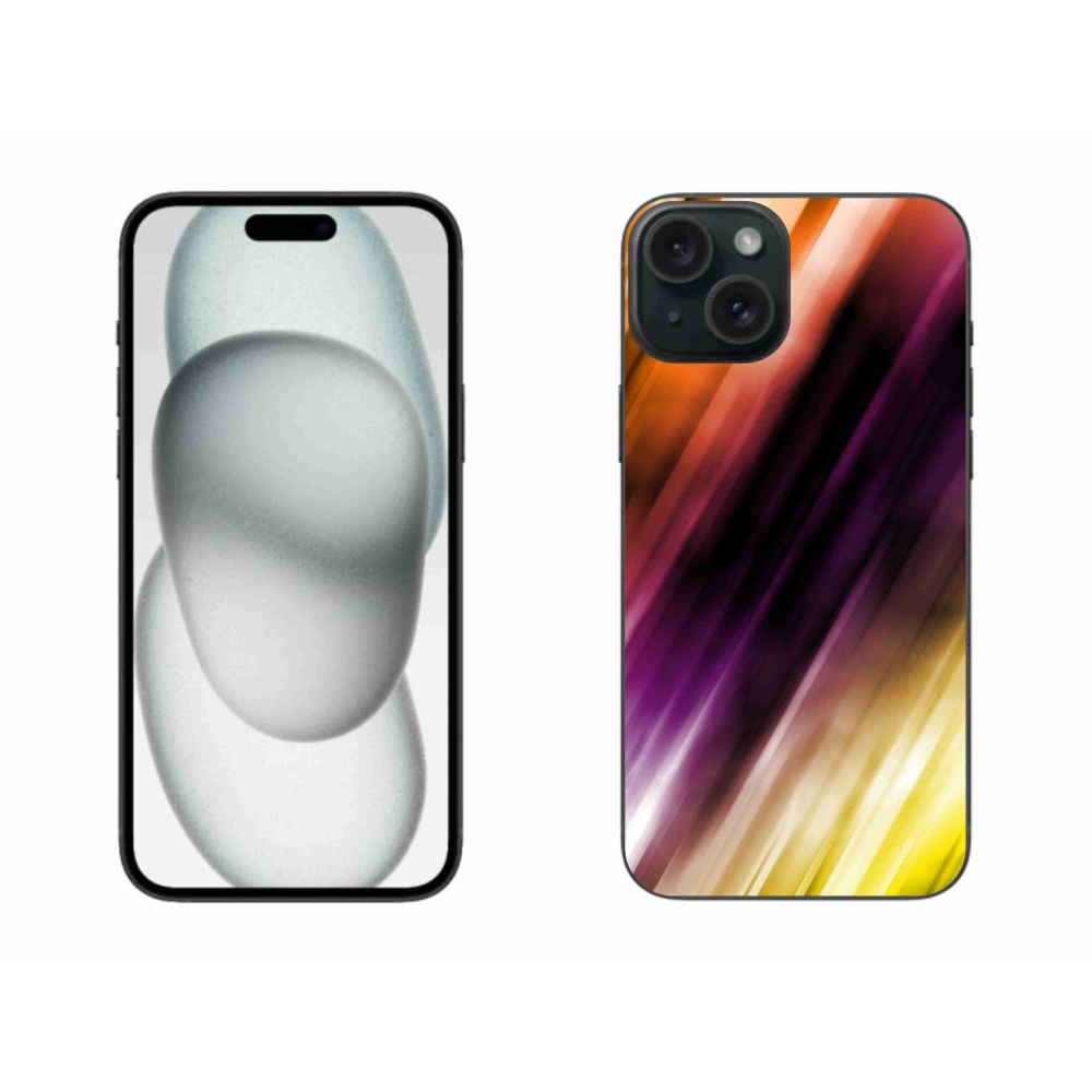 Gélový kryt mmCase na iPhone 15 Plus - abstraktný vzor 5