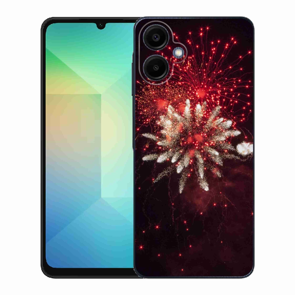 Gélový kryt mmCase na Samsung Galaxy A06 4G - ohňostroj