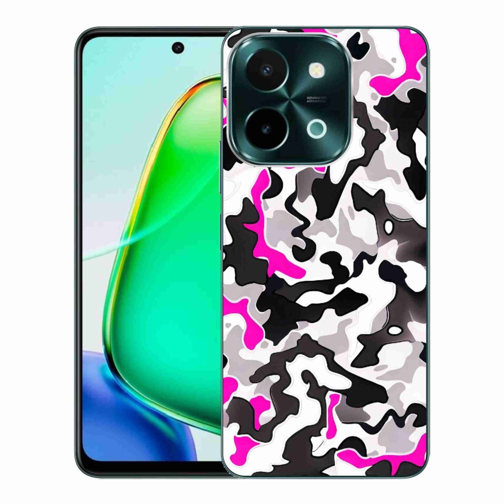 Gélový kryt mmCase na Vivo Y28 - maskáčový vzor 5