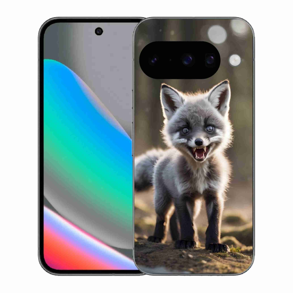 Gélový kryt mmCase na Google Pixel 10 - rozzúrená líška