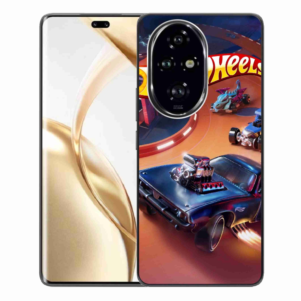 Gélový kryt mmCase na Honor 200 Pro 5G - hot wheels