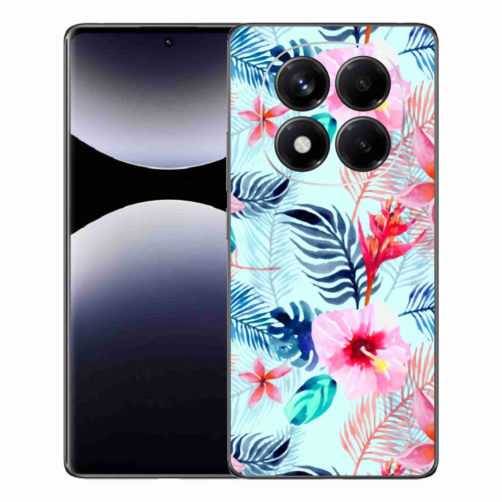 Gélový kryt mmCase na Xiaomi Redmi Note 14 Pro - kvety
