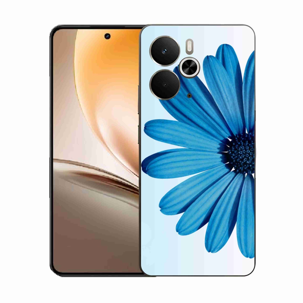 Gélový kryt mmCase na Realme 14 5G - modrá margaréta