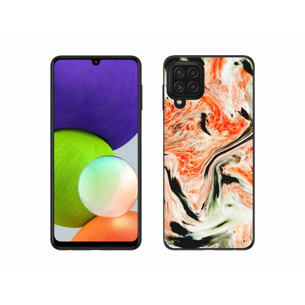 Gélový kryt mmCase na Samsung Galaxy A22 4G - abstrakt 25