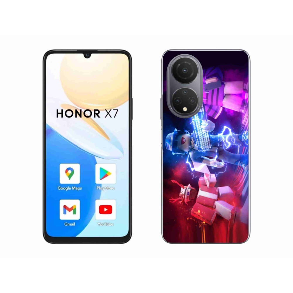 Gélový kryt mmCase na Honor X7 - roblox