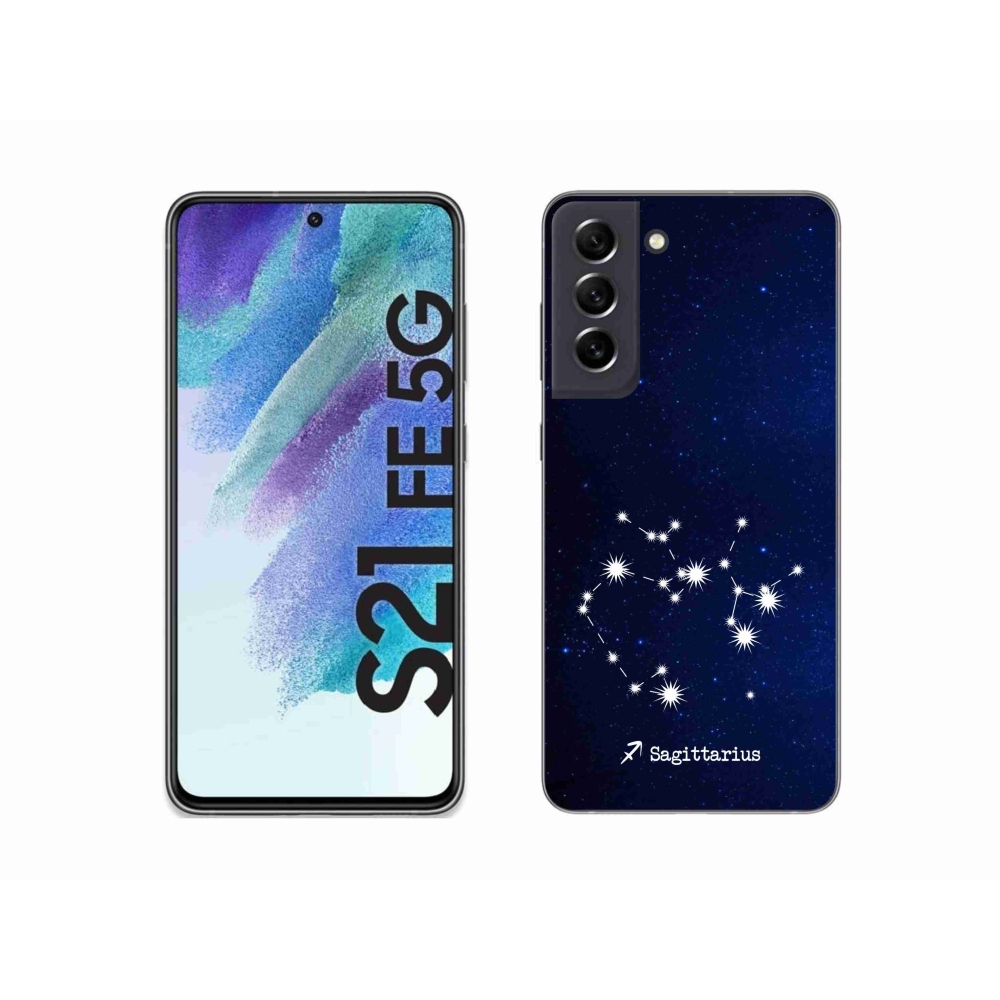 Gélový kryt mmCase na Samsung Galaxy S21 FE 5G - súhvezdie Strelca