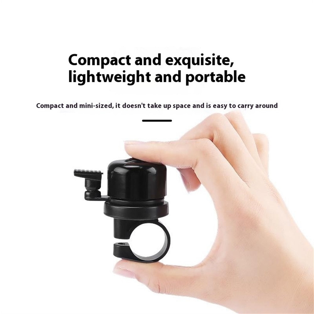 Cyklistický zvonček s integrovaným držiakom pre AirTag proti krádeži