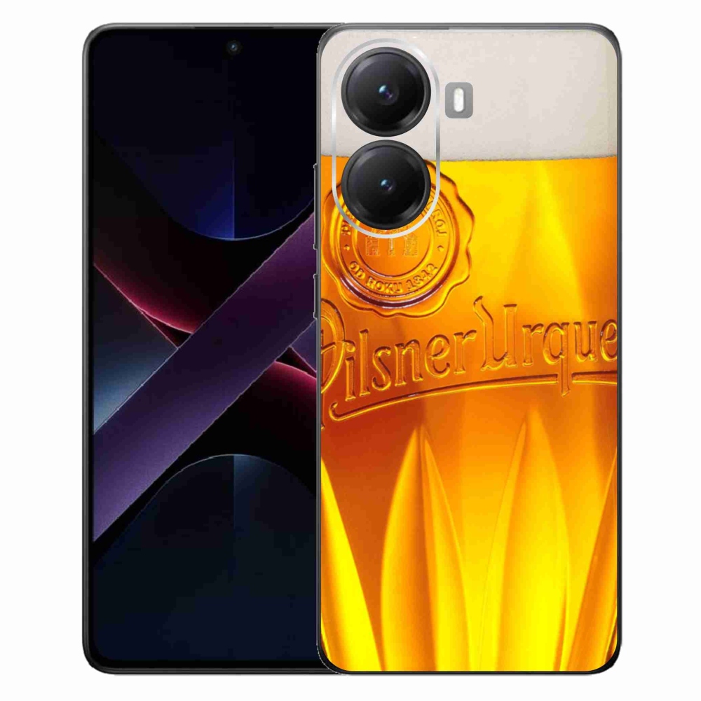 Gélový kryt mmCase na Xiaomi Poco X7 Pro 5G - pivo