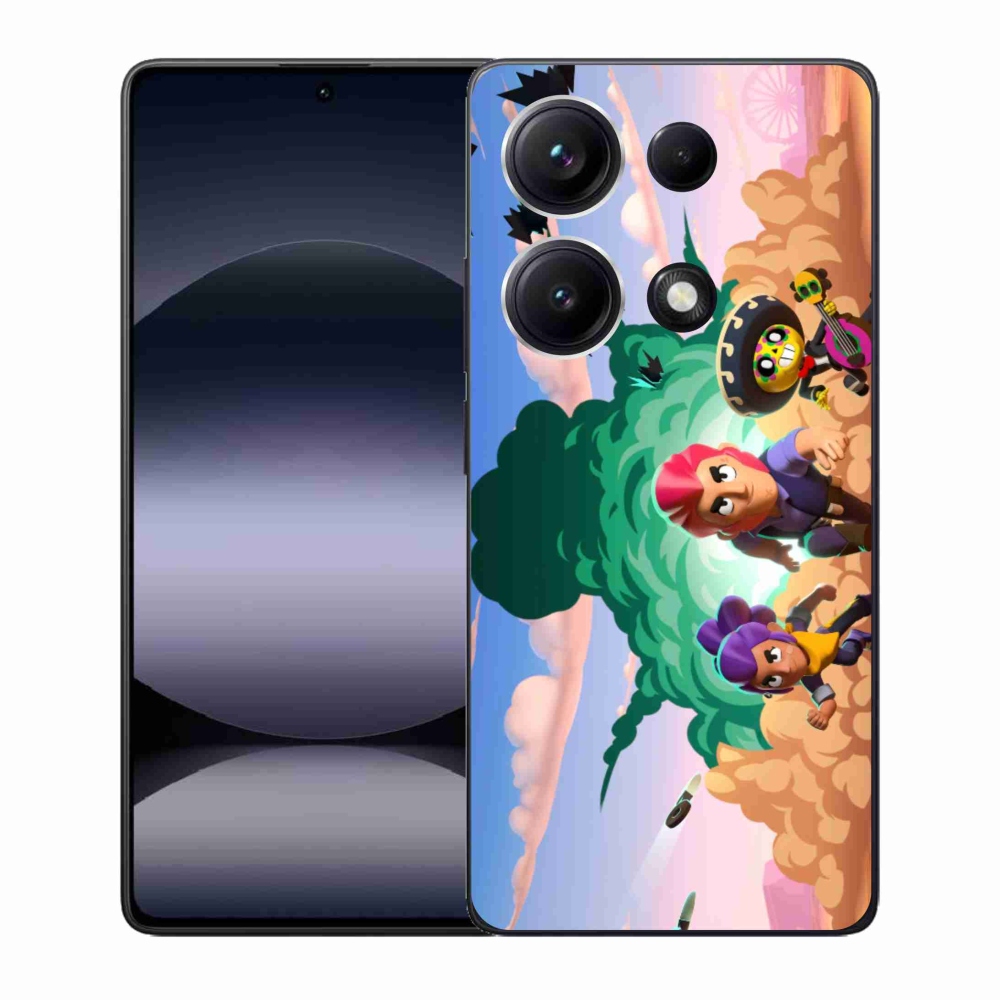 Gélový kryt mmCase na Xiaomi Redmi Note 14S - brawl stars