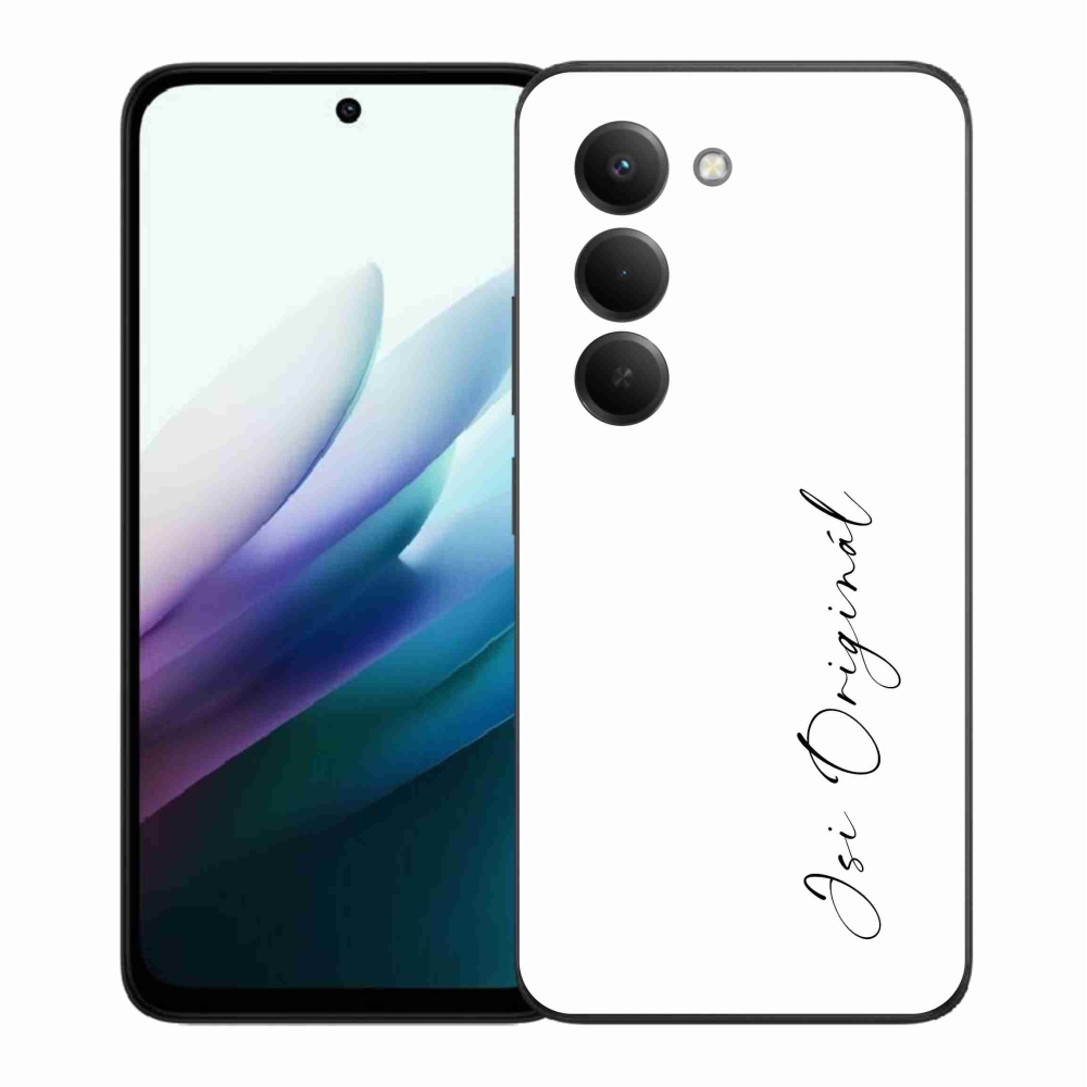 Gélový kryt mmCase na Xiaomi Redmi 15 4G/5G (171mm) - si originál biele pozadie
