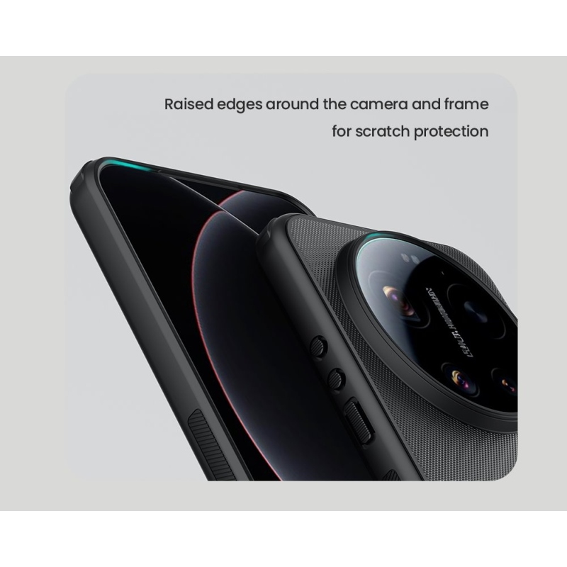 Nillkin Super Frosted PRO Magnetický zadný kryt pre Xiaomi 17 Ultra Black