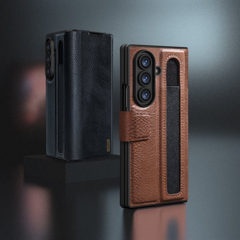 Puzdro Nillkin Aoge pre Samsung Galaxy Z Fold 7 Brown