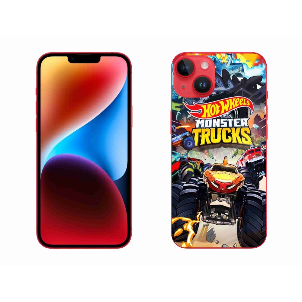 Gélový kryt mmCase na iPhone 14 Plus - hot wheels 2