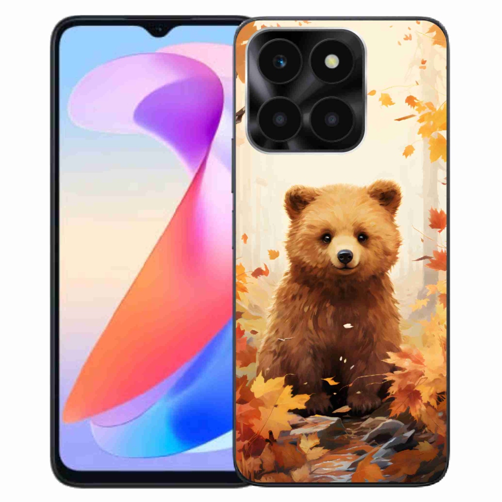 Gélový kryt mmCase na Honor X6a - medveď v lese