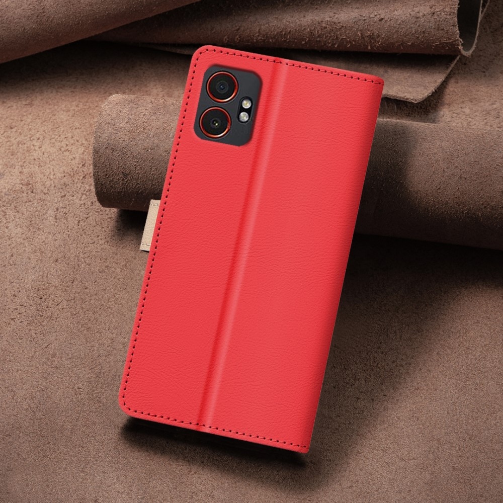 BNF DUO knižkové púzdro na Samsung Galaxy Xcover 7 Pro - červené