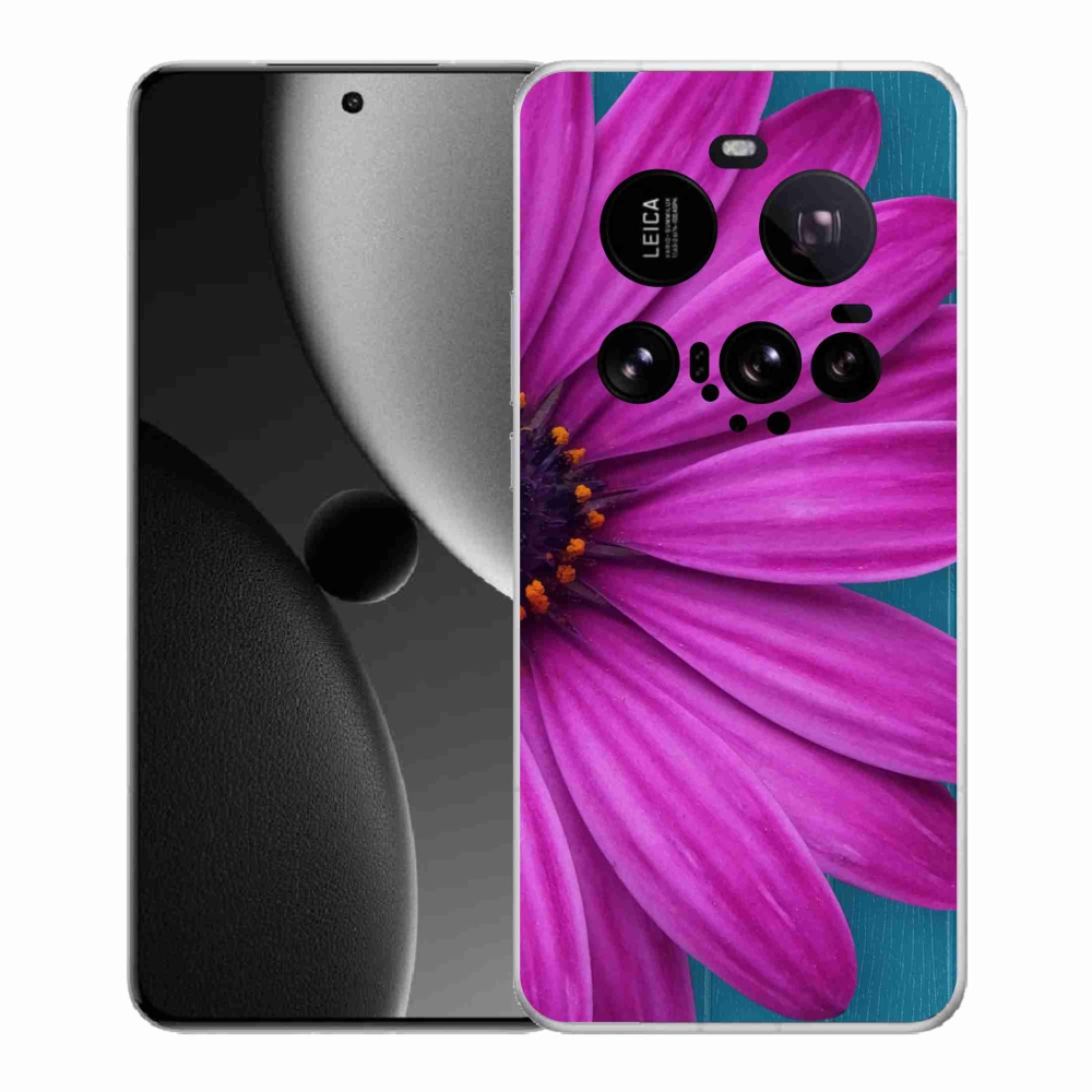 Gélový kryt mmCase na Xiaomi 15 Ultra - fialová margaréta