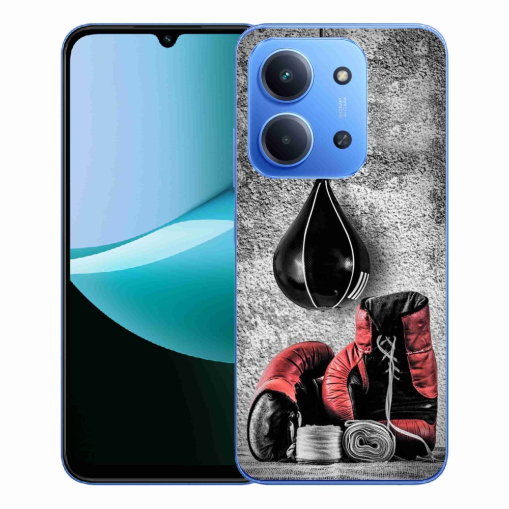 Gélový kryt mmCase na Xiaomi Redmi 15C 4G/5G (173mm) - boxovacie vrece a rukavice