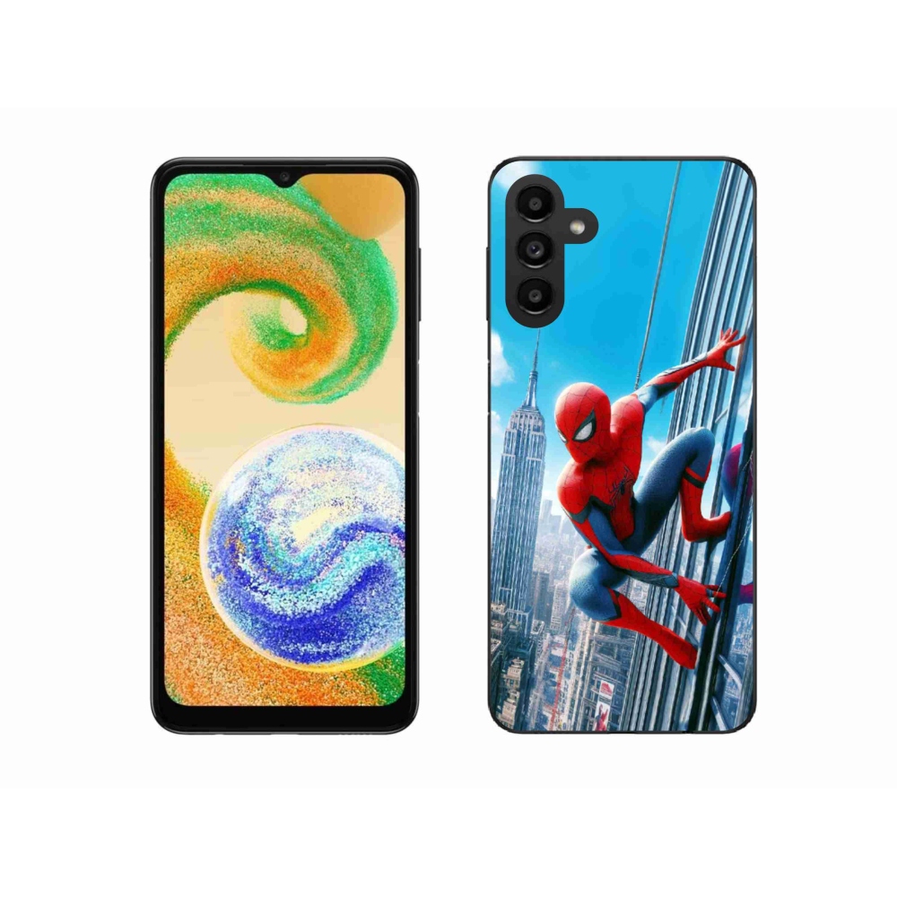 Gélový kryt mmCase na Samsung Galaxy A04s (164.7x76.7x9.1mm) - spiderman