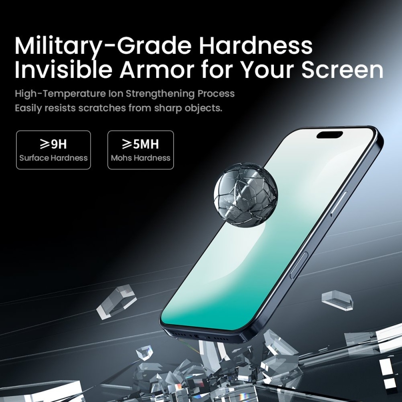 Nillkin Tvrdené sklo 0,2 mm H+ PRO 2,5D Antireflexné pre Apple iPhone 17 Pro (s aplikátorom)