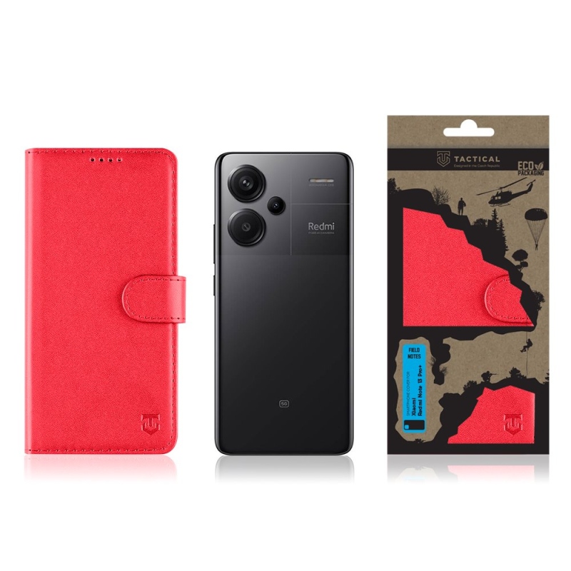 Tactical Field Notes pre Xiaomi Redmi Note 13 Pro+ 5G Red