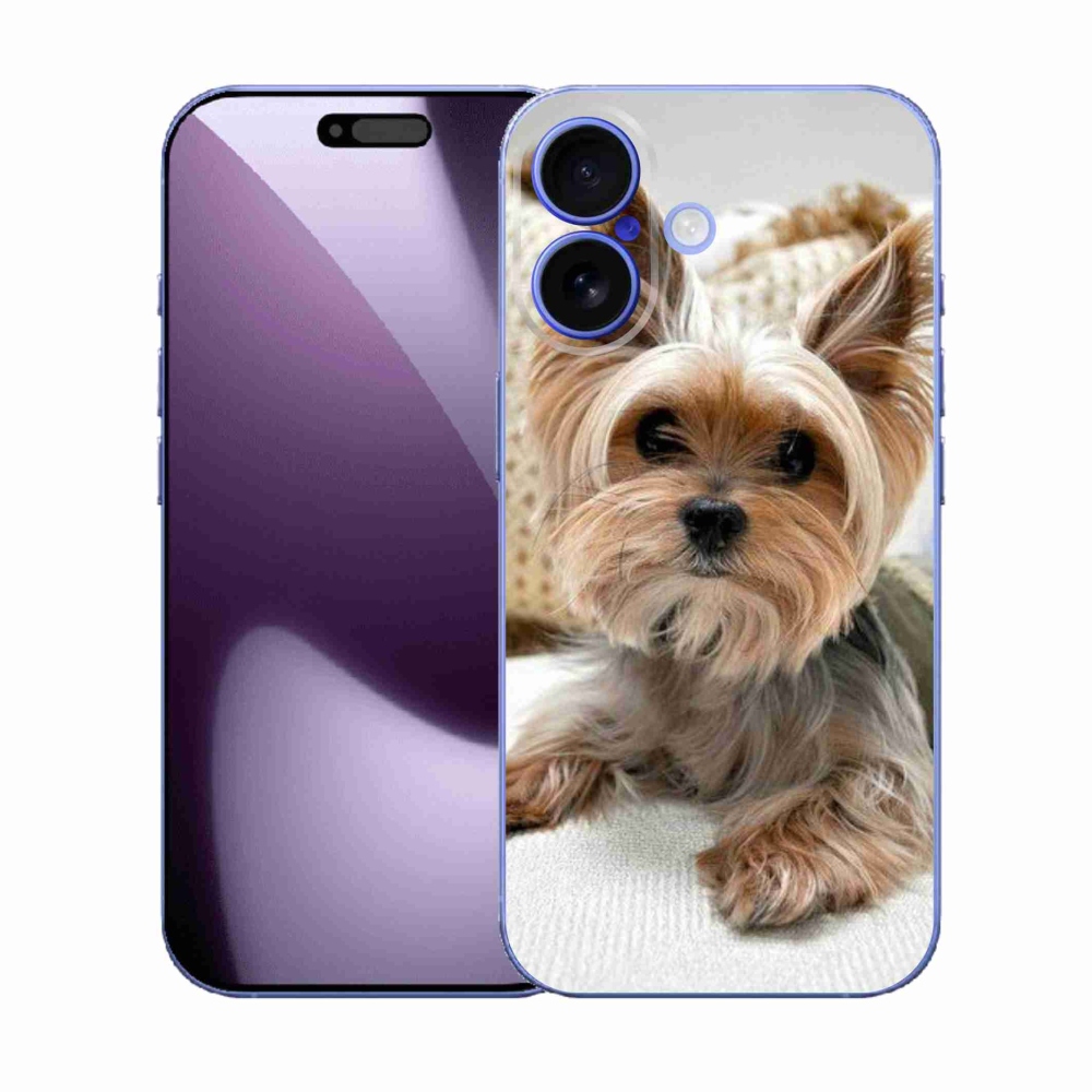 Gélový kryt mmCase na iPhone 17 - yorkšír 5