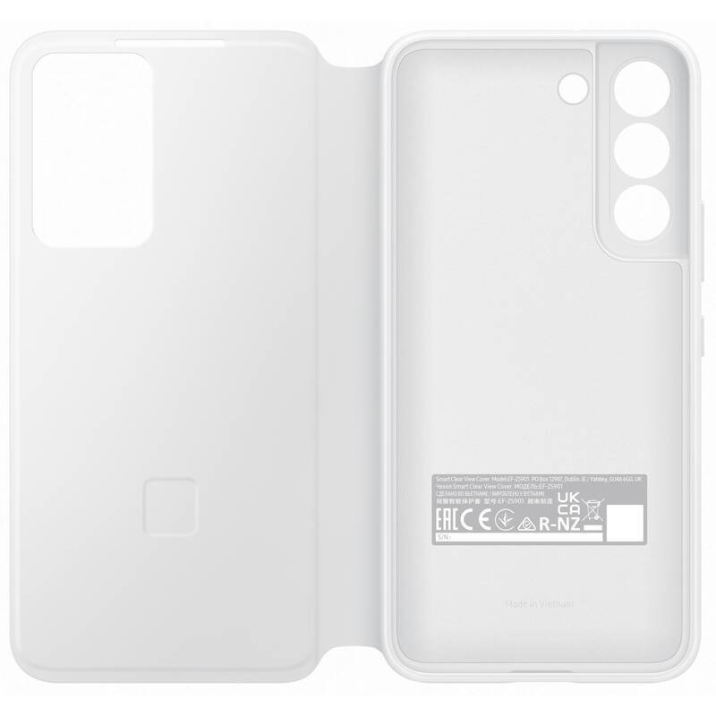 EF-ZS901CWE Samsung Clear View Puzdro pre Galaxy S22 White