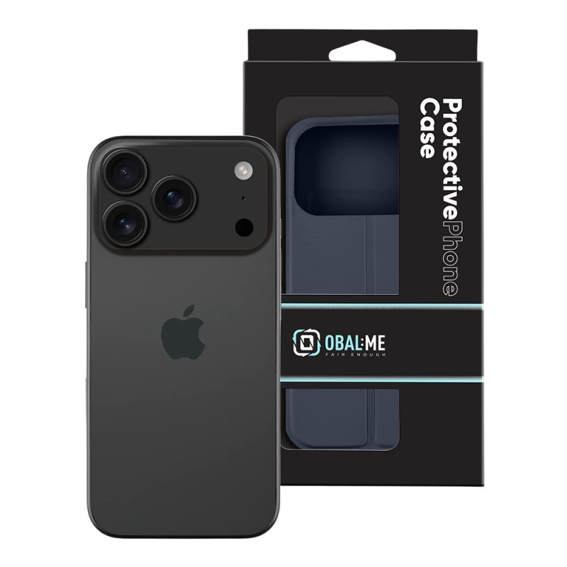 OBAL:ME SmoothTouch puzdro pre Apple iPhone 17 Pro Dark Blue