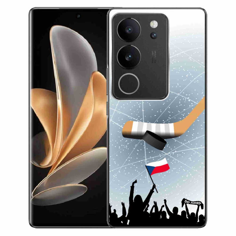 Gélový kryt mmCase na Vivo V29 5G - fanúšikovia hokeja