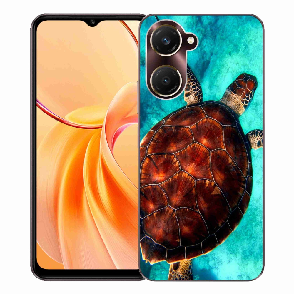 Gélový kryt mmCase na Vivo Y28s 5G - korytnačka