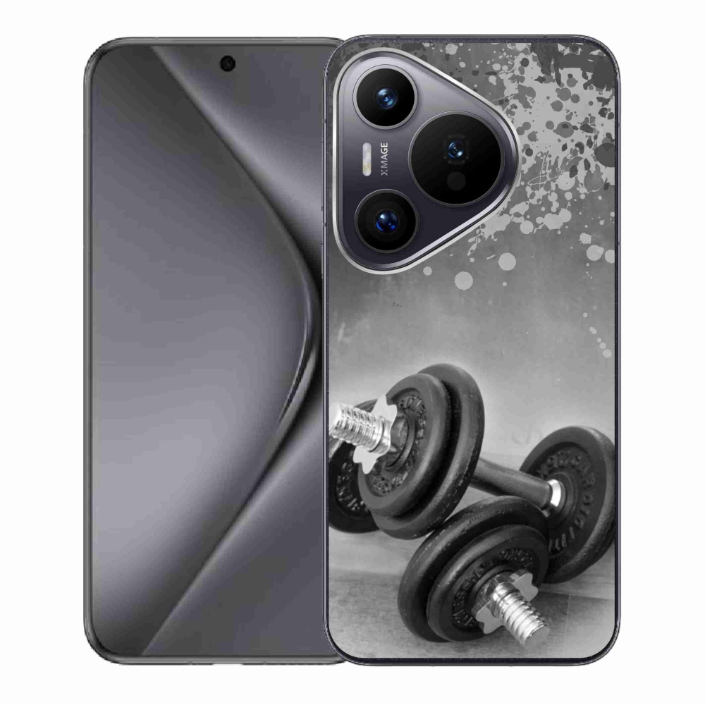 Gélový kryt mmCase na Huawei Pura 70 - činky 1