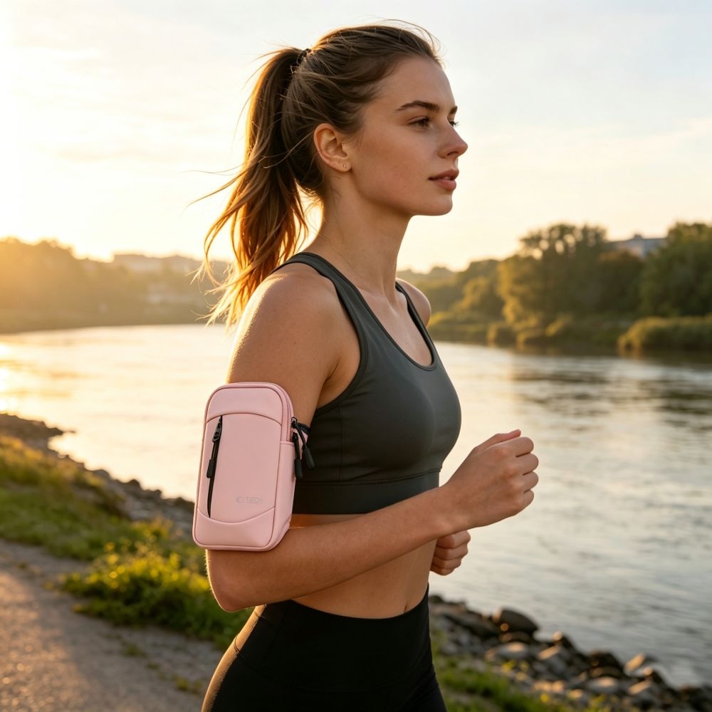 Tech-Protect M6 univerzálne športové puzdro na ruku pre telefón do 6,9