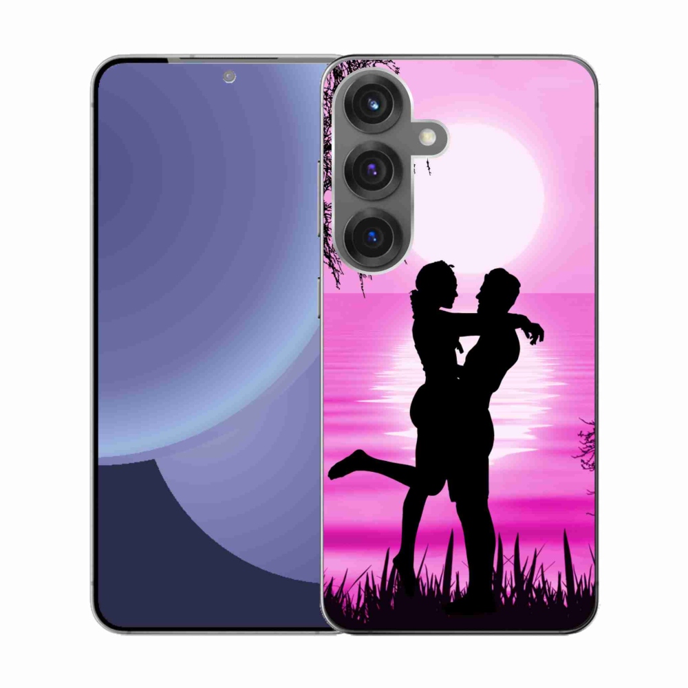 Gélový kryt mmCase na Samsung Galaxy S25 - západ slnka