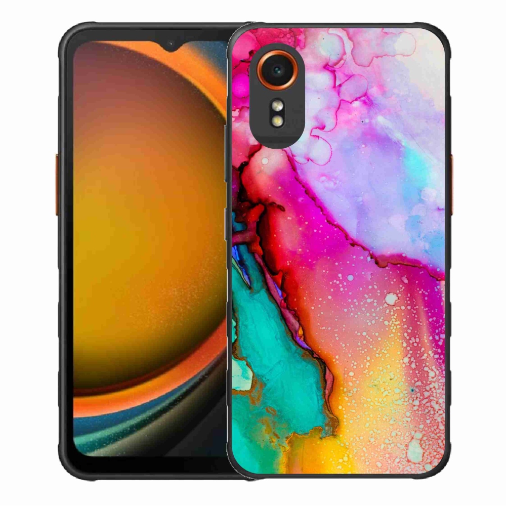 Gélový kryt mmCase na Samsung Galaxy Xcover 7 - abstrakt 24