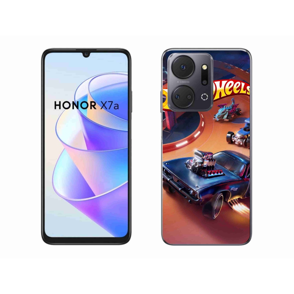 Gélový kryt mmCase na Honor X7a - hot wheels